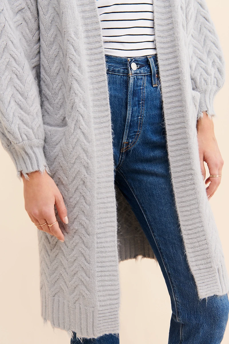 Little Lies Lana Cable Knit Cardigan