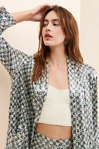 Steve Madden Shae Sequin Duster