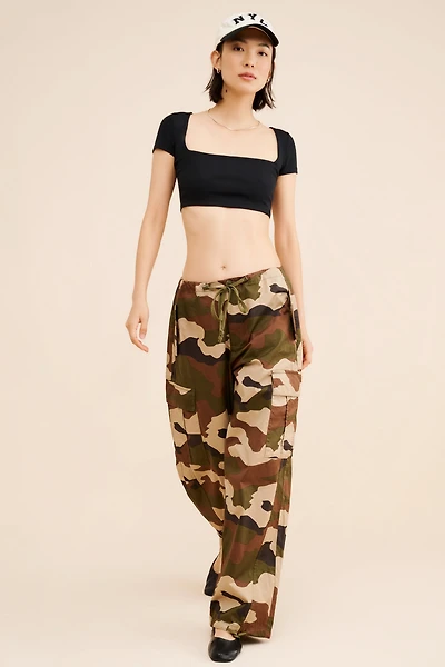 Good American Parachute Pants