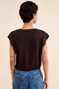 Dot and Lu Utility Cropped Vest