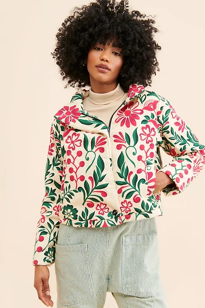 Floral Patterned Jacket