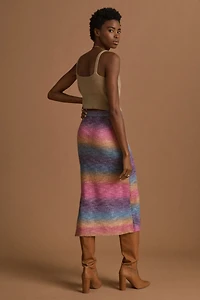 Sunset Sweater Midi Skirt