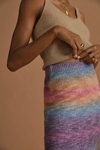 Sunset Sweater Midi Skirt