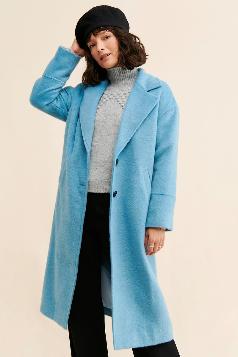 Greylin Bryce Oversized Brushed Coat