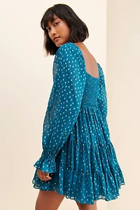 g.p.d. Polka Dot Mini Dress