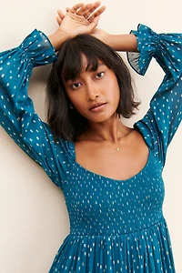g.p.d. Polka Dot Mini Dress