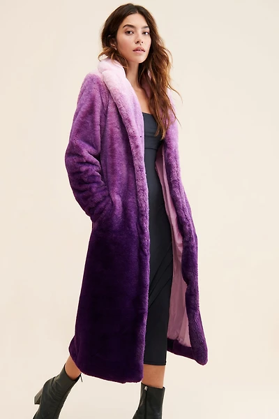 Nuuly x Unreal Fur Melting Moment Faux Coat
