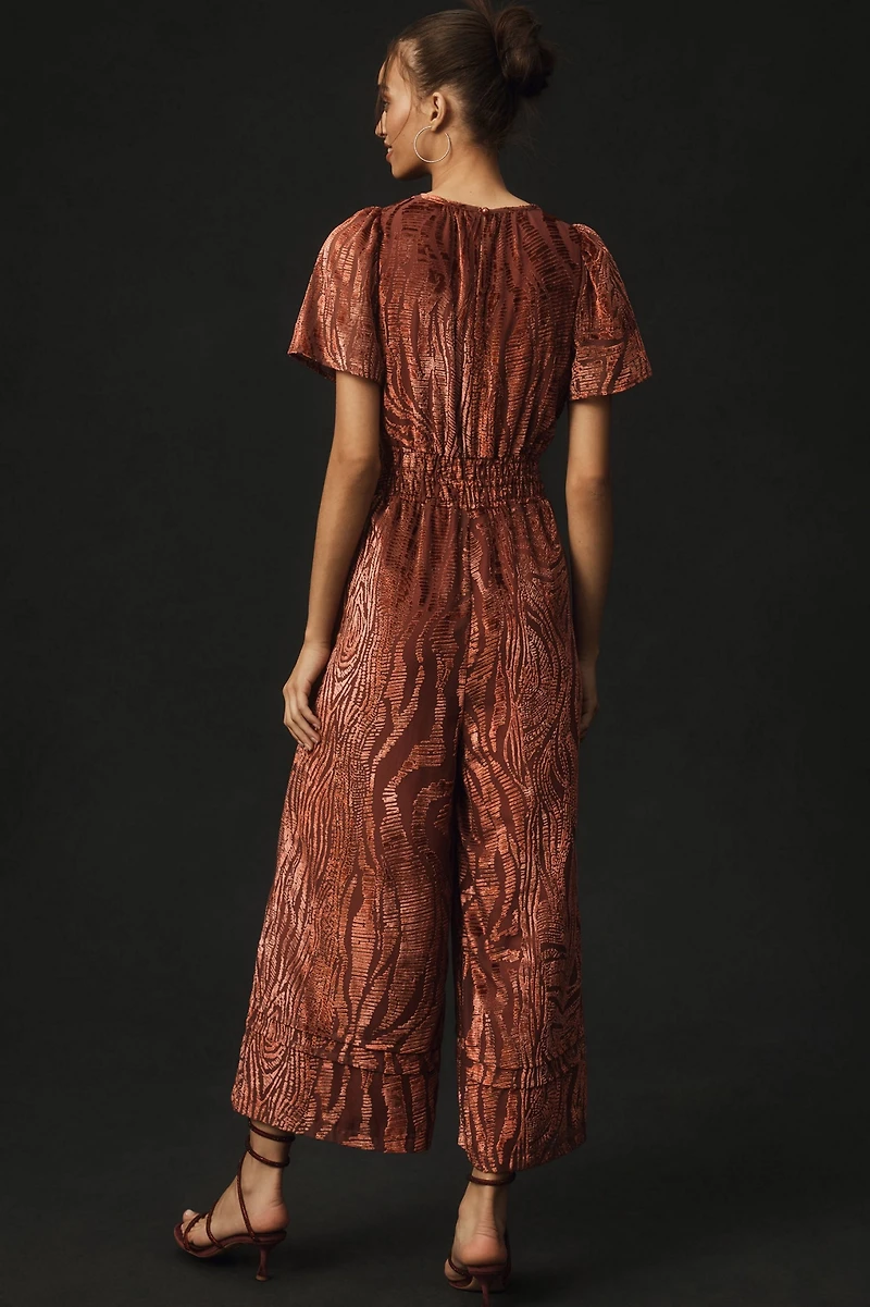 The Somerset Jumpsuit: Velvet Burnout Edition