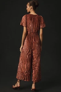 The Somerset Jumpsuit: Velvet Burnout Edition