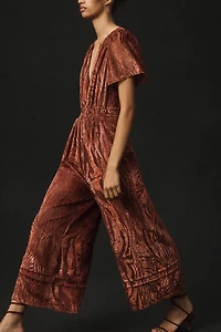 The Somerset Jumpsuit: Velvet Burnout Edition
