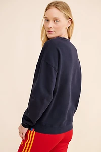 Kule The Oversized Hello New York Crewneck Sweatshirt