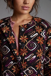 Hutch Floral Embroidered Coat