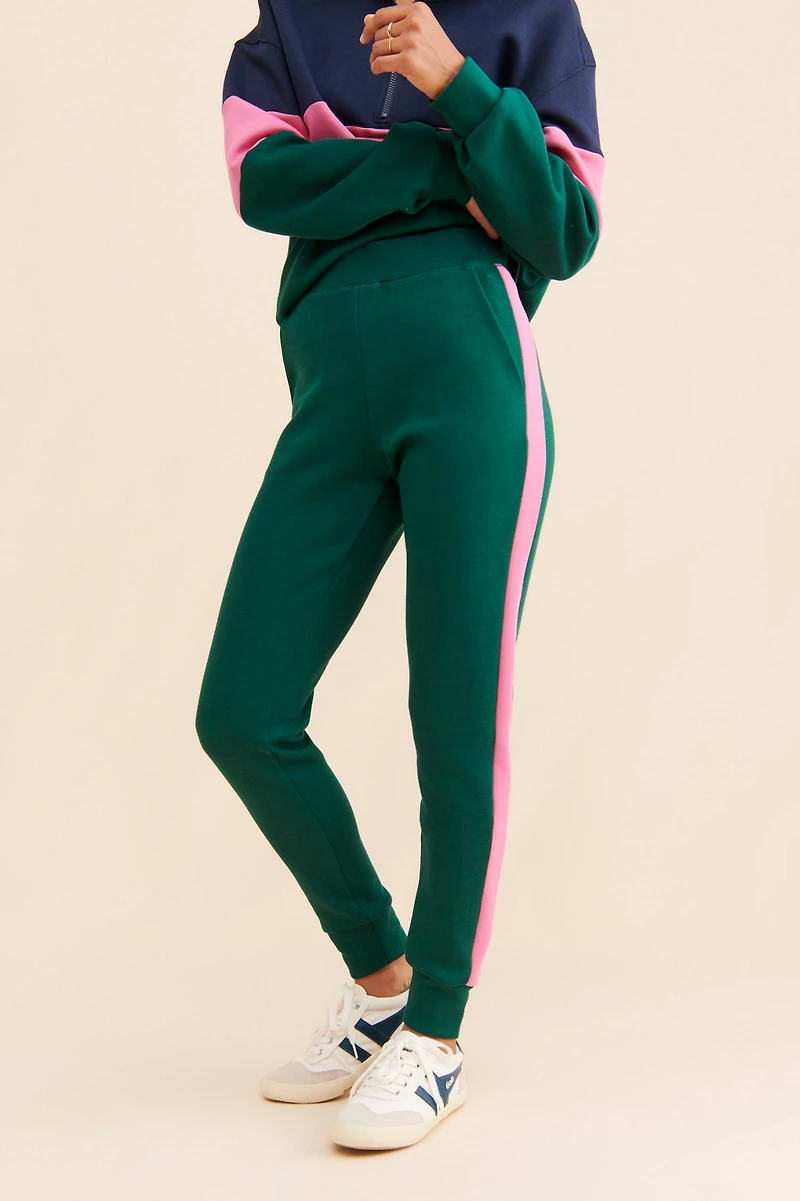 Addison Bay Campus Stripe Joggers