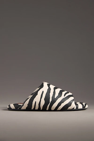 SIMONMILLER Zebra Bubble Slide Sandals