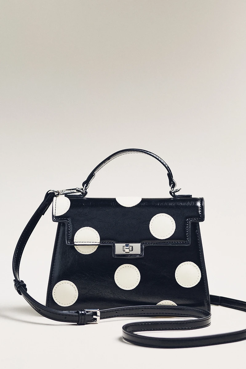 Melie Bianco Maisel Faux-Leather Top-Handle Bag