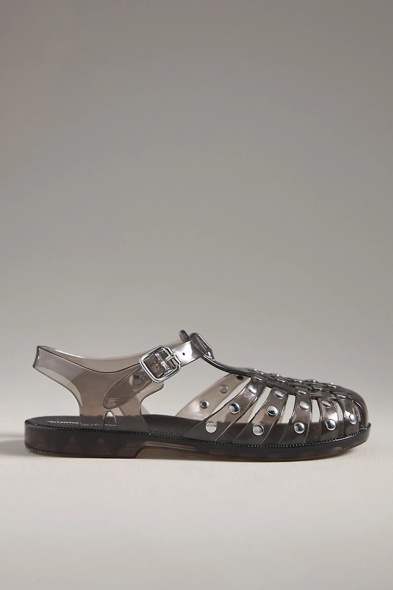 Intentionally Blank x Anthropologie Ellery Studded Jelly Sandals