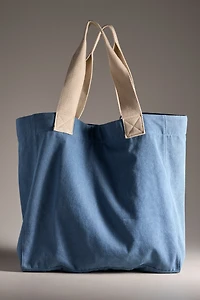 Barbour Emily Varsity Denim Tote
