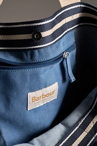 Barbour Emily Varsity Denim Tote