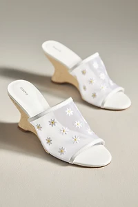 Maeve Mesh Wedge Heels