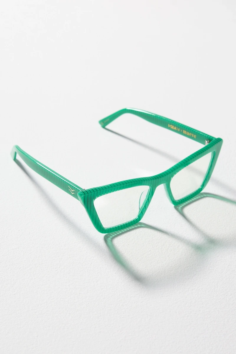 I-SEA Rosey Pinstripe Readers