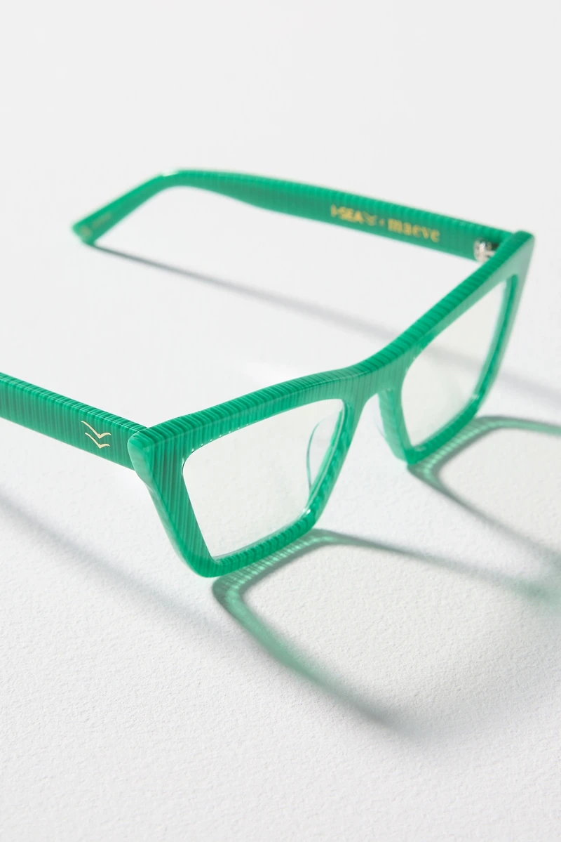 I-SEA Rosey Pinstripe Readers