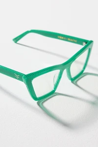 I-SEA Rosey Pinstripe Readers