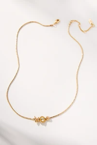 Mini Round Charm Necklace