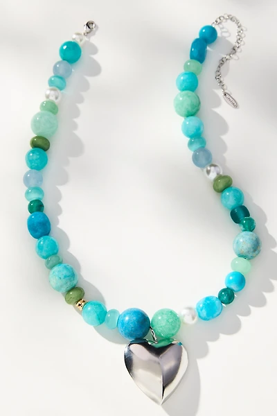 Beaded Icon Charm Necklace