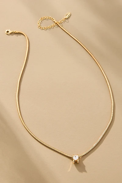 Crystal Snake Chain Necklace