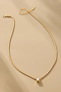Crystal Snake Chain Necklace