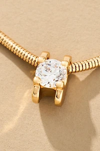 Crystal Snake Chain Necklace