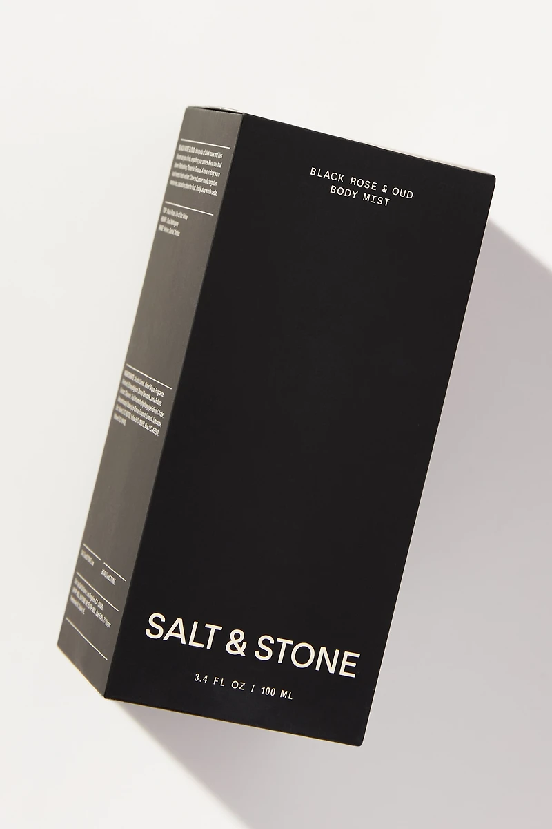 SALT & STONE Black Rose & Oud Body Mist
