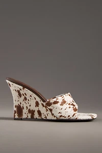 Jeffrey Campbell Capital Wedge Mule Heels