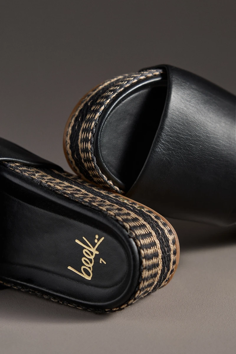 beek Albatross Platform Slide Sandals