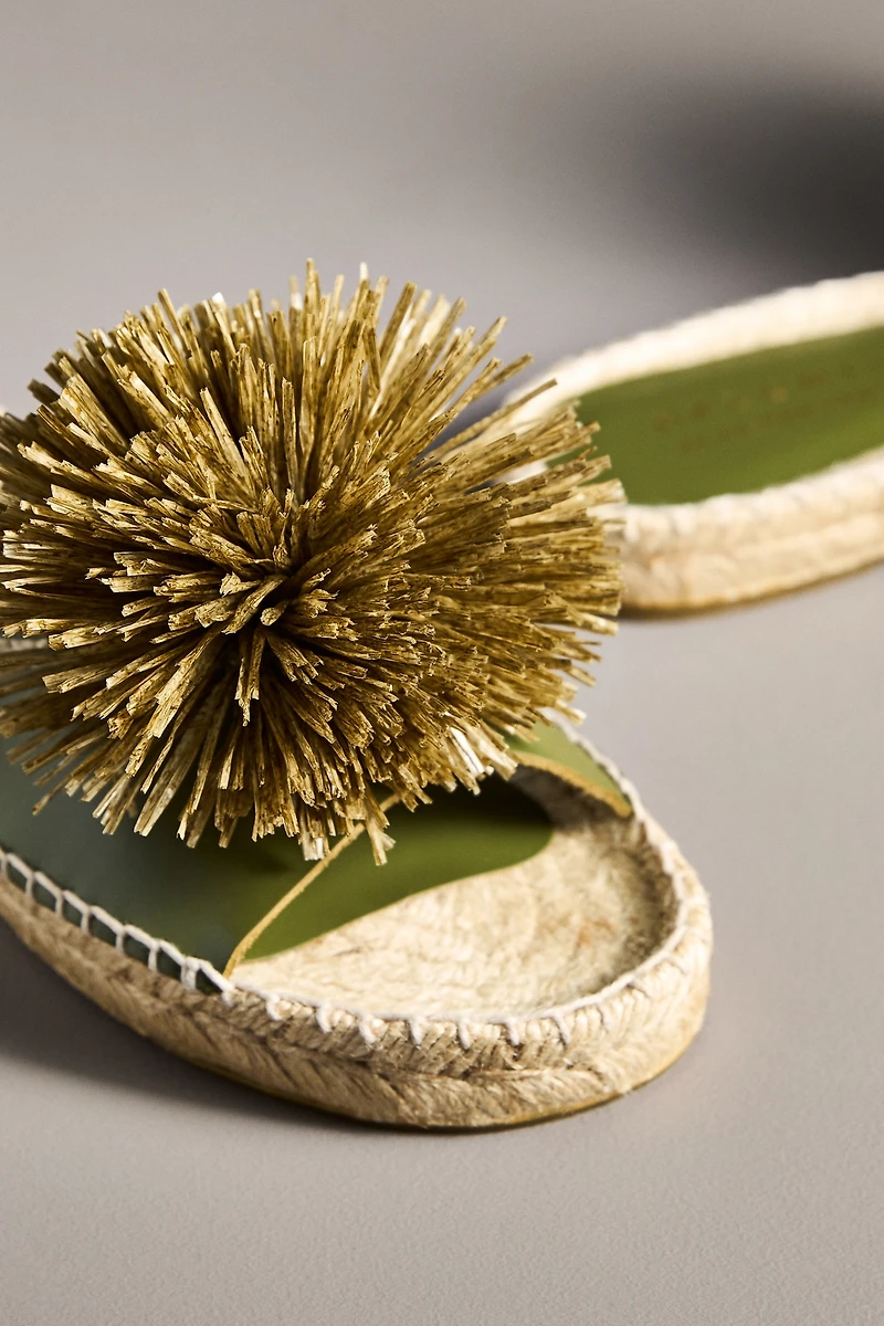 Palomitas by Paloma Barcelo Agnes Pom Slide Sandals