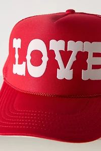 Ascot + Hart Love Western Trucker Hat