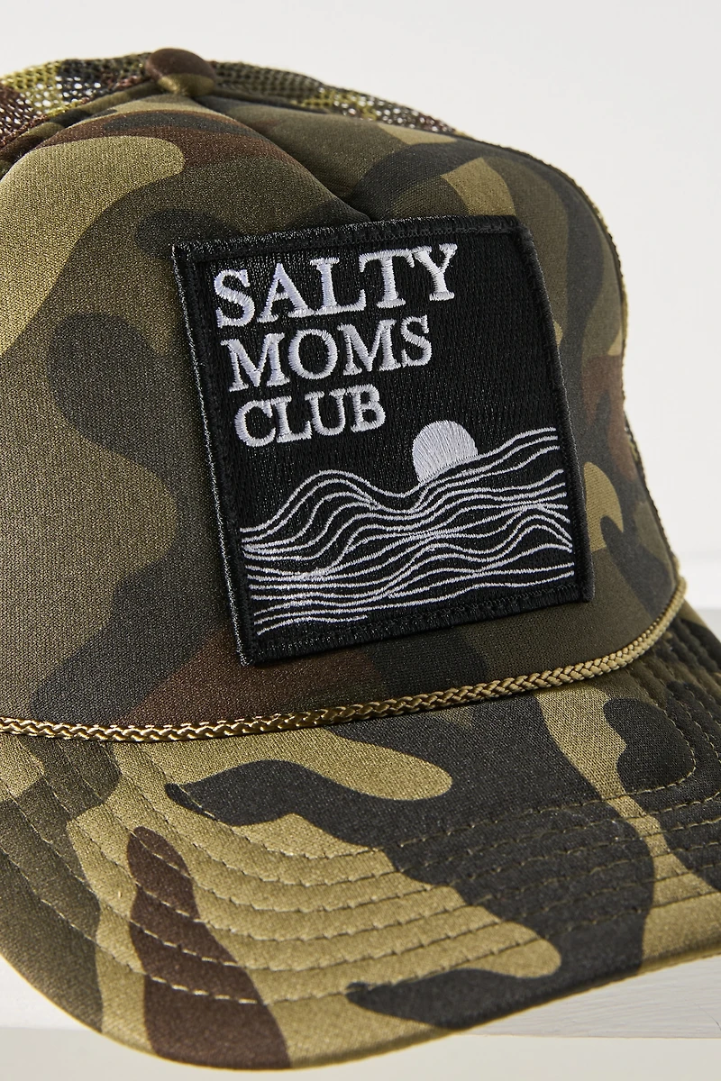 Friday Feelin Salty Moms Club Trucker Hat