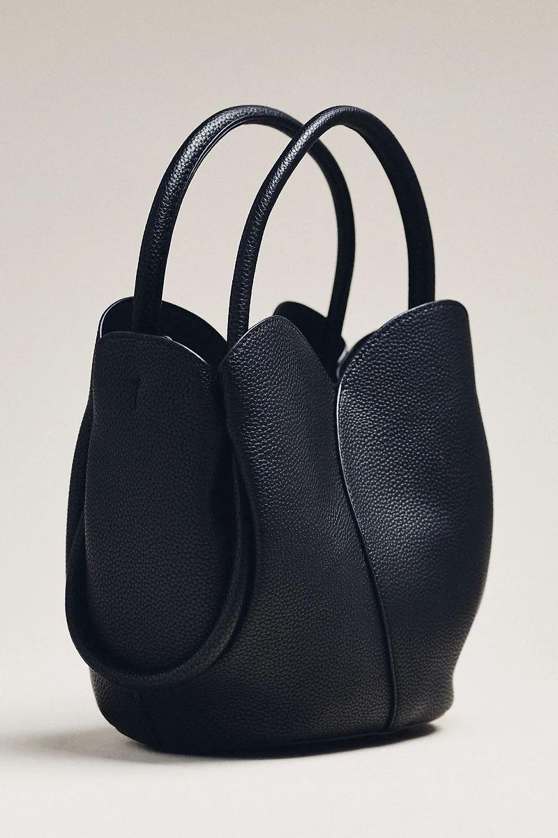 Melie Bianco Tulip Top-Handle Crossbody Tote