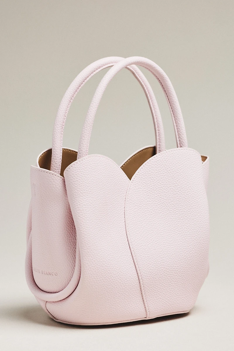Melie Bianco Tulip Top-Handle Crossbody Tote