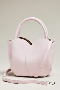 Melie Bianco Tulip Top-Handle Crossbody Tote