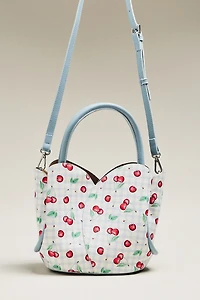 Melie Bianco Tulip Top-Handle Crossbody Tote