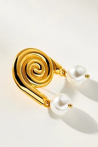 Casa Clara Selina Pearl Drop Earrings