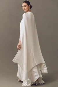 L'IDÉE Extravagance Pleated Cape