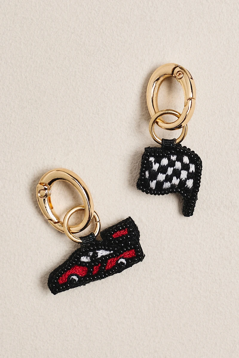 Beaded Icon Shoe Charms