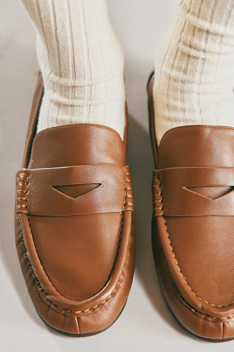 Bibi Lou Classic Ruched Loafers