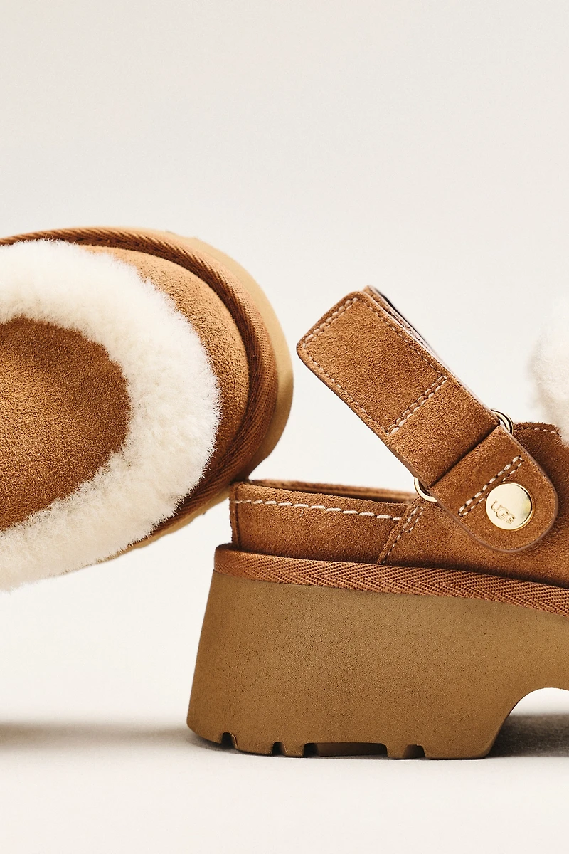 UGG Esme Suede Slingback Clogs