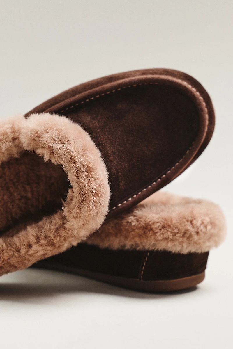 UGG Ansley Suede Mule Slippers