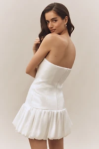 Retrofete Anika Sequin Bubble-Hem Mini Dress