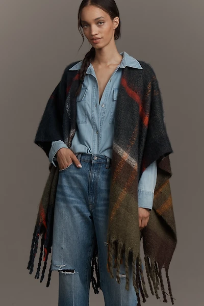 Barbour Oversized Tartan Wrap