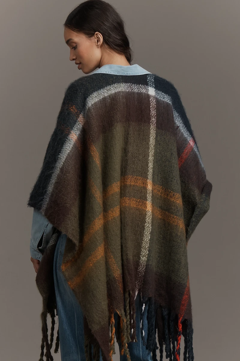 Barbour Oversized Tartan Wrap